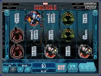 アイアンマンのスロット画面
